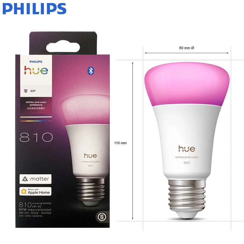 フィリップス ヒュー E27 A60 ホワイト＆カラーアンビ - Philips Bulb Hue のレビューと価格