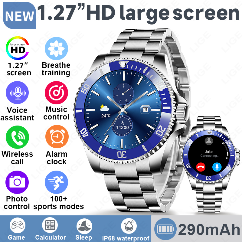 2026年新型高級スマートウォッチ、ダイヤル付き、通話対応、 - Japanese Man Lifestyle のレビューと価格