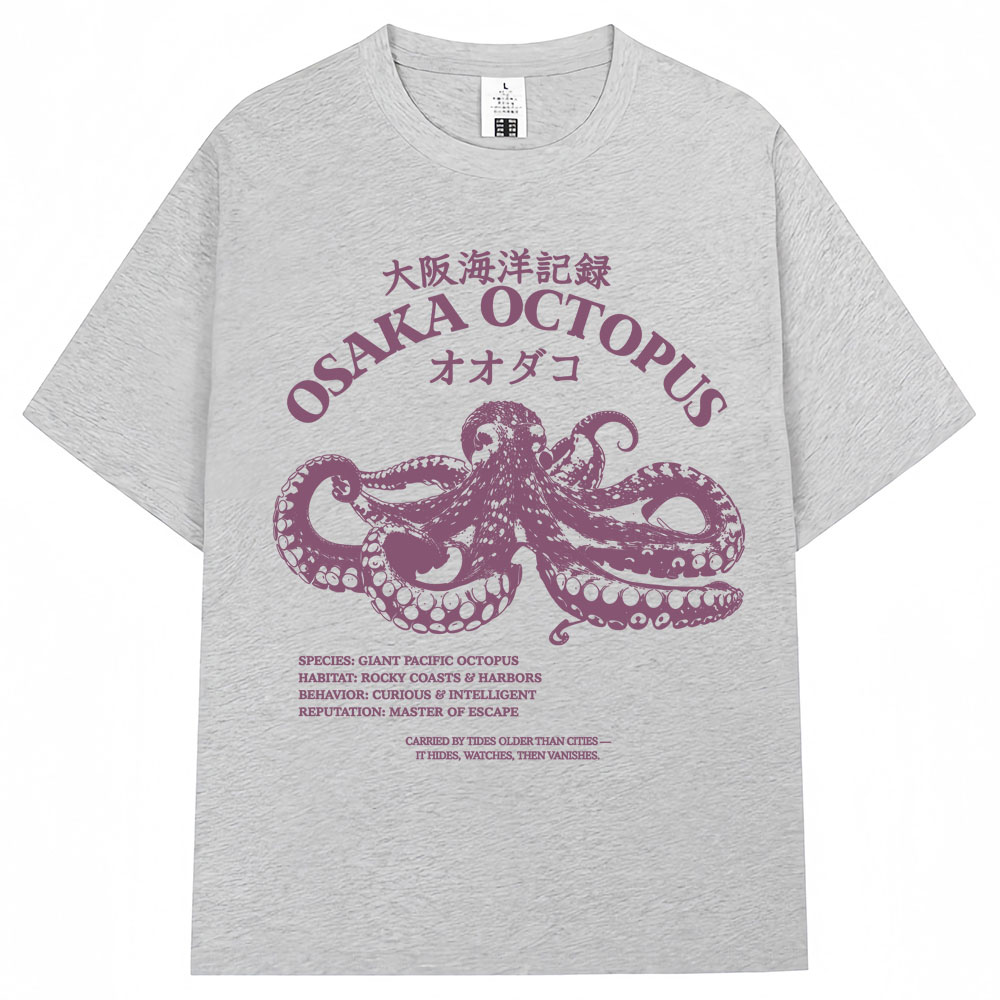 日本風大阪タコTシャツ メンズ レディース ファッション ヴ - Japanese Man Lifestyle のレビューと価格