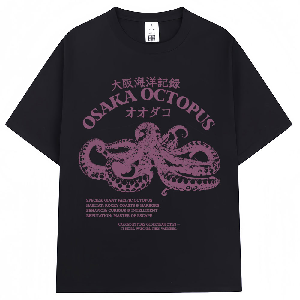 日本風大阪タコTシャツ メンズ レディース ファッション ヴ - Japanese Man Lifestyle のレビューと価格