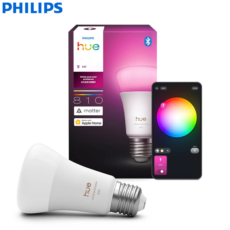 フィリップス ヒュー E27 A60 810LM スマートL - Philips Bulb Hue のレビューと価格